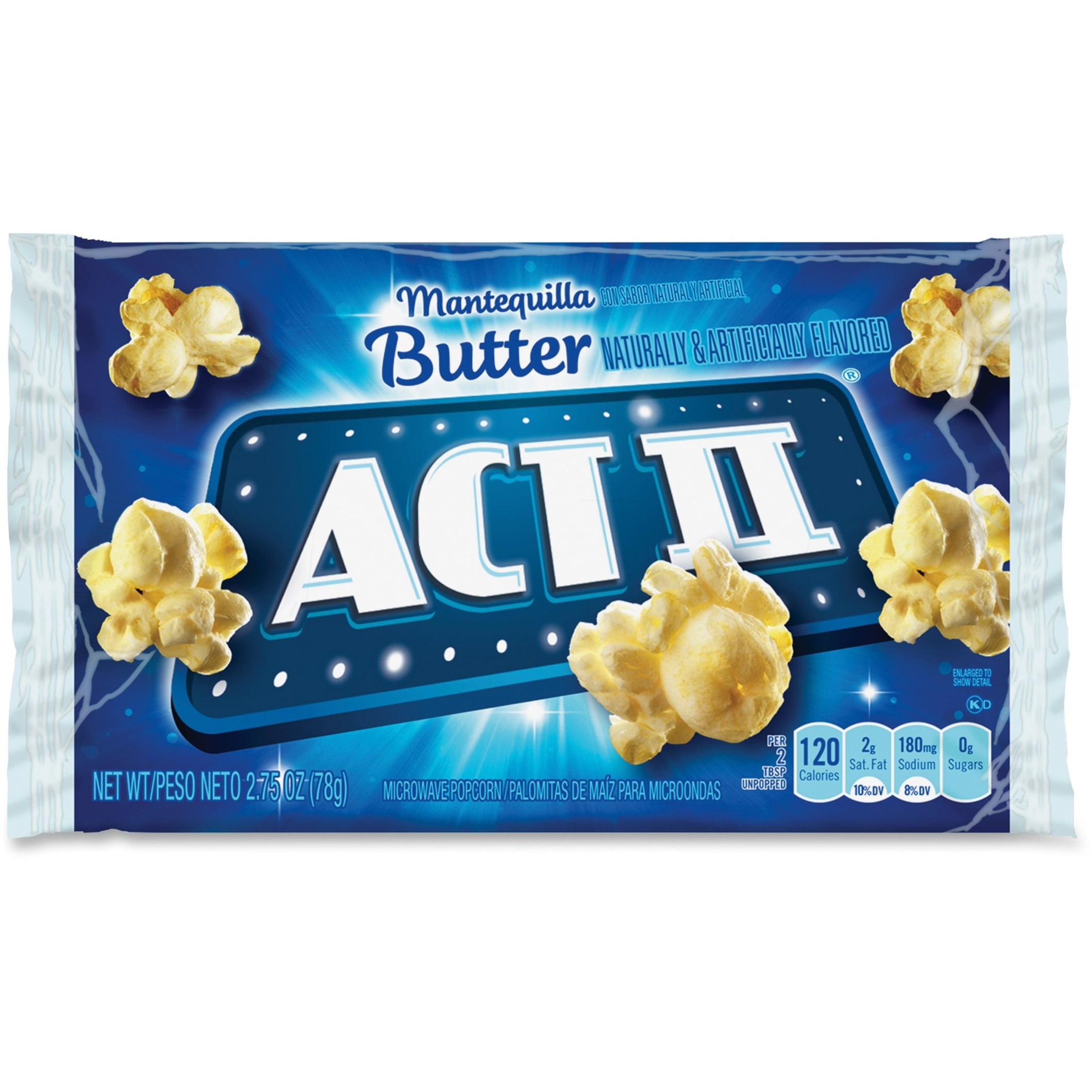 Act II ACT II Butter Microwave Popcorn Butter 2.75 oz 36 / Carton
