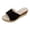 Black, variant on Women's Orthopedic Wedge Platform Sandal Open Toe Comfortable Mid Heel Slippers Slip On Non Slip Espadrille Casual Beach Summer Flat Sandals Royal Blue 9 Wide