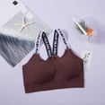 thumbnail image 3 of WILLBEST Brasier Sin Varillas Sujetador Deportivo Sexy Para Mujer, Top De Fitness, Yoga, Acolchado, Ropa Deportiva, Chaleco, Camisetas Sin Mangas, Top Deportivo Push Up., 3 of 3