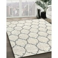 thumbnail image 3 of Ahgly Company Machine Washable Indoor Rectangle Contemporary Antique White Beige Area Rugs, 8' x 10', 3 of 7