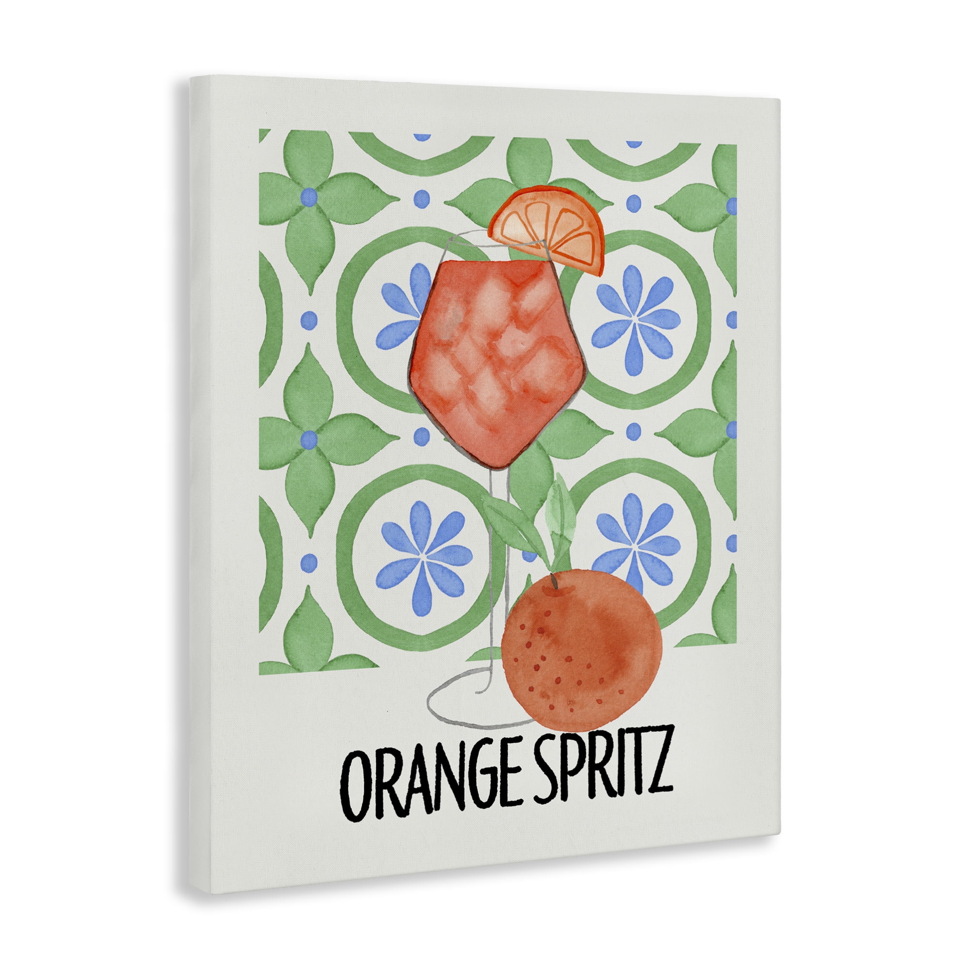 Stupell Industries Orange Spritz On My Mind Canvas Wall Art, design by Nina Jacobs