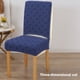 thumbnail image 5 of Fiudx Funda de Silla Gruesa, Tela de Terciopelo Suave, Alta Elasticidad, Resistente a La Suciedad y a Las Arrugas, Fácil de Limpiar, Ideal para Decoración de Comedores, Tamaño 40-50 Cm X 45-65 Cm., 5 of 6