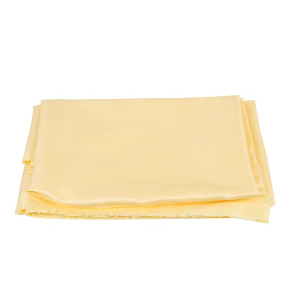 Houderco Tela Decorativa De Poliéster Amarillo Claro Para Prendas Y Accesorios