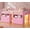 Pink, variant on Afuhokles Low Loft Bed Twin Size with 8 Storage Drawers, Twin Loft Bed with Bookcase and LED Lights, Pink