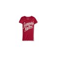 thumbnail image 1 of Aeropostale New York Script Graphic playera para mujer, rosa, XS, 1 of 1