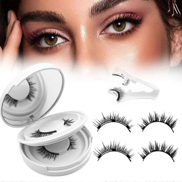 Ginani Magnetic Lashes Kit, Ginani Magnetic Eyelashes With Applicator,magnet Eyelashes Natural Look,no Glue Needed Reusable Soft Lashes(0603)
