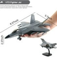 thumbnail image 2 of J31 Airplane Toy, Diecast Fighter Jet Toy, Pull Back Airplanes Toy Jets with Light & Sound for Gifts Collection Decor, 2 of 7