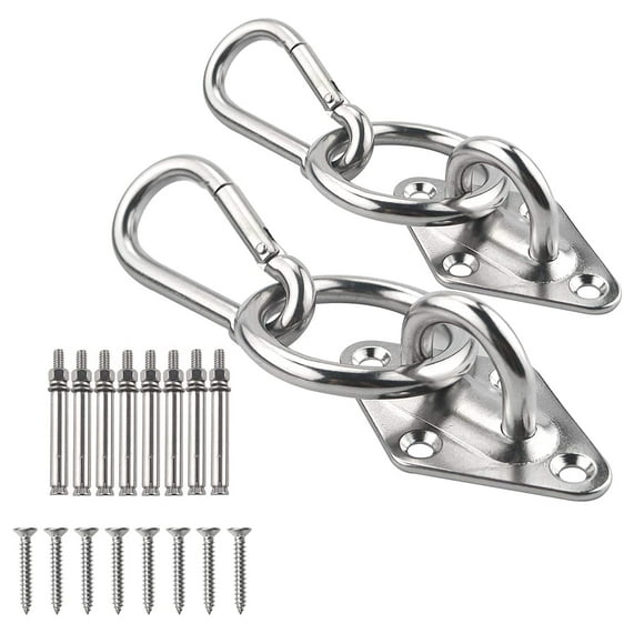 Ganchos para Hamaca TooTaci de Alta Resistencia 500kg Capacidad Acero Inoxidable