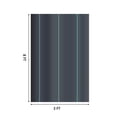 thumbnail image 4 of 3×8FT Heavy Duty Weed Control Fabric Membrane Landscape Ground Cover Mat 3.2oz, 4 of 5