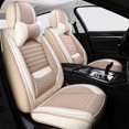 thumbnail image 4 of Nueva funda de asiento de coche de lino para Opel Zafira Tourer Astra K Insignia 2014 Meriva B Vectra C Mokka Insignia Antara Vivaro Accesorios, 4 of 5