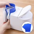 thumbnail image 1 of 3x cesorio de máquina de , envoltura de taza, hojas de silicona, transferencia de calor, abrazadera para taza de café, productos en blanco, Azul BLESIY Funda para vaso de taza, 1 of 8