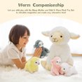 thumbnail image 5 of MaoGoLan 5 Pcs Sheep Stuffed Animal 13.7'' Large Stuffed Lamb with 4 Babies Plush Toy, 5 of 8