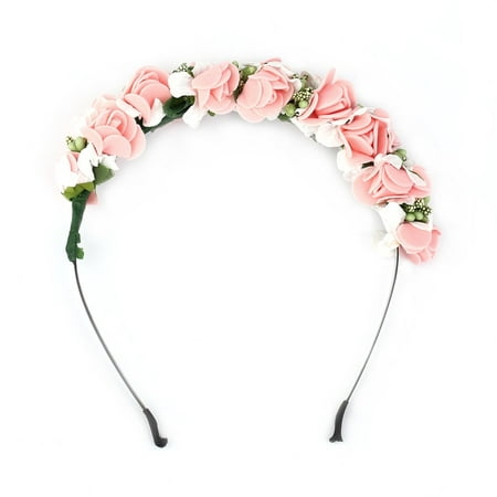 Flower Garland Floral Bridal Headband Hairband Wedding Prom Hair Accessories Walmart Canada