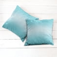 thumbnail image 6 of Ambesonne Ombre Throw Pillow Cover 2 Pack, Open Sky Inspired Art, 24", Turquoise, 6 of 7