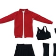 thumbnail image 4 of HILABEE 1/6 Scale 12 inch Female Doll Clothes Costume Red, 4 of 4