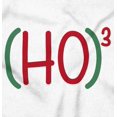 thumbnail image 2 of Funny Nerdy Christmas Ho Cubed Romper Boys or Girls Infant Baby Brisco Brands 18M, 2 of 6