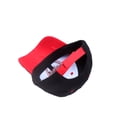 thumbnail image 3 of Gorra de béisbol con estampado de tripas bordadas para hombre y mujer, algodón, color negro, 3 of 3