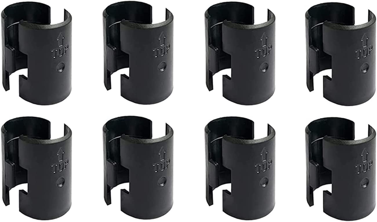 Wire Shelf Clips WAFJAMF Storage Shelf Lock Clips for 1" Post Shelving