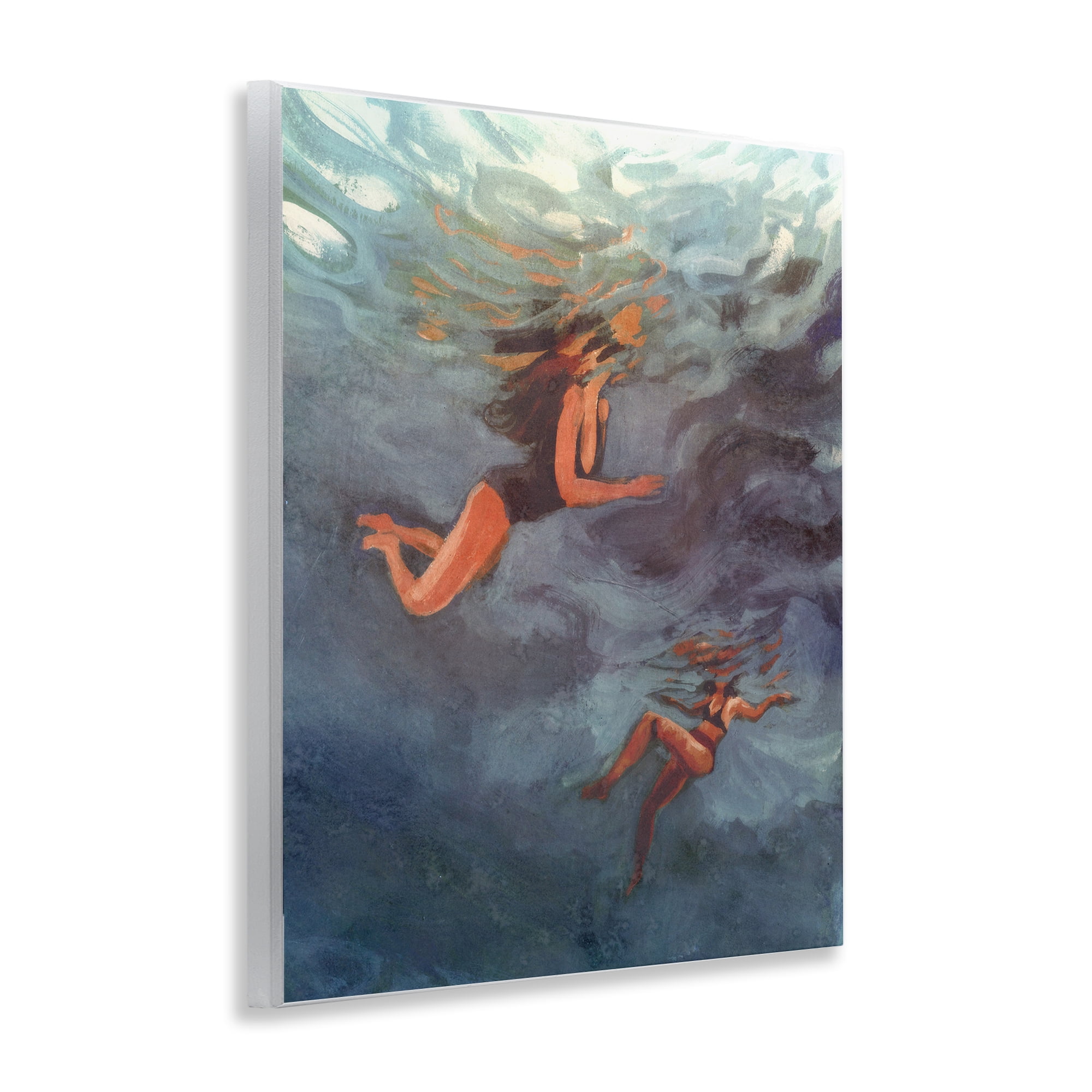 Stupell Industries Underwater Summer's Dance Wall Plaque Art, design by Victoria Barnes