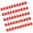 50 red, variant on 10pcs/50pcs Pompano Floats Bright Color Foam Floats Fly Fishing Indicators Fishing Tackle Fishing Floats
