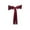Wine, variant on Steadline Elastic Christmas Bow Chair Back Decoration Stretchable Ribbon for Holiday Party Decor Festive Dining Room Setup Easy to Install and Remove Reusable Polyester Material Multicolor Options