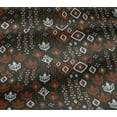 thumbnail image 5 of oneOone Viscose Jersey Fabric Block & Geometric Ikat Fabric Prints By Yard 60 Inch Wide, 5 of 5
