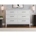 thumbnail image 4 of Santa Fe Full Murphy Bed Chest with Mattress & Built-in Charger in White, 4 of 17