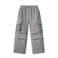 thumbnail image 7 of Wutalume Men's Cargo Pants with Pockets — Loose Work Trousers for Men, Drawstring Baggy Style, Multi-Pocket Casual Pants for Outdoor, 7 of 7