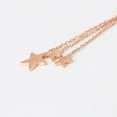 thumbnail image 3 of Fino Collar Gargantilla Estrella Para Dama Oro Rosa Lam rosa Unitalla, 3 of 9