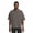Charcoal Sky, variant on Men's Oversize French Terry Polo Shirt (Charcoal Sky-Medium)