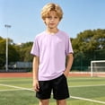 thumbnail image 3 of Toddler Rash Guard Short Sleeve Kids Youth Sun Protection Shirts, UPF 50+ Quick Dry Swimwear for Water Surf, 3 of 8