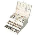 thumbnail image 1 of Rinr Pattern -layer Er Jewelry Box With Jewelry Necklace Ring Jewelry Stora Box, 1 of 5