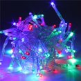 thumbnail image 1 of Vacaciones al aire libre 100 luces Led de cadena 10m 220v 110v Navidad decoraciones para fiesta de boda guirnalda iluminación luz de Navidad, 1 of 4