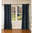 thumbnail image 2 of Commonwealth Home Fashion 70370-188-503-54 54 in. Thermalogic Insulated Grommet Top Curtain, Chocolate, 2 of 2