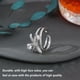 thumbnail image 5 of Guardurnaity Anillo de apertura para mujer, decoración de circón de cobre, anillos de moda, decoraciones de mano ajustables, joyería chapada para mujer, Ropa, zapatos y accesorios Miscelánea Guardurnaity AP014771-00, 5 of 6