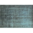 thumbnail image 1 of Ahgly Company Indoor Rectangle Oriental Light Blue Industrial Area Rugs, 2' x 4', 1 of 4