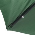 thumbnail image 2 of Ainfox 9ft Dark Green Patio Umbrella, UV Water-Resistant Fabric, 2 of 6