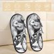 thumbnail image 2 of Balery Capybara Riding Bicycle Pantuflas de Casa de Felpa Silenciosas con Diseño Estampado, Zapatillas Cómodas Antideslizantes de Algodón para Interior-Large, 2 of 8