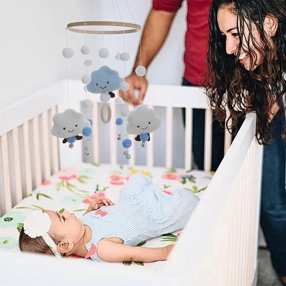 Carillón de viento para bebé, móvil para bebé, campana para cama colgante, móvil para bebé, máxima eficiencia