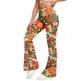 thumbnail image 2 of Snorda Yoga Pants for Women High Waisted Butt-lifting Flared Printed Yoga Pants Womens Stretch Leggings Pants for Workout Running Gym, 2 of 9
