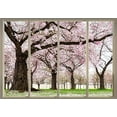 thumbnail image 2 of Wall26 - Petals Falling from Cherry Blossom Trees Viewed from Sliding Door - Creative Wall Mural, Peel and Stick Wallpaper, Home Decor - 66x96 inches, 2 of 6