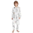 thumbnail image 2 of Vzayyk 4T-14Y Size Aviliable Cozy One-Piece Footless Sleeper Pajama Pastel Colors, 2 of 8