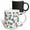 Multicolor, variant on 3drose, Colorful Retro Scooter Print - White, 11oz Mug