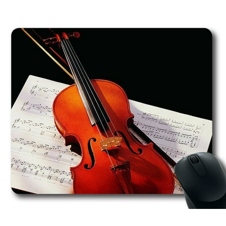 POPCreation Classical Music Violin Art Mouse pads Gaming Mouse Pad 9.84x7.87 inches