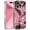 Pink, variant on Meshine for iPhone 16 Pro Case,Glow in The Dark Butterfly Wave Magnetic Slim Fit Protective Anti Scratch Phone Cover for Women Girls,Purple