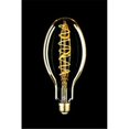 thumbnail image 1 of Aspen Brands LED120 6W Pair Swirl Vintage Oversized LED Bulb - Amber, Medium, 1 of 1