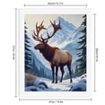 thumbnail image 2 of Paint by Numbers Kit for Adults, Rocky Mountain Majestic Deer Paint by Numbers, Easy Paint by Numbers Kit for Adults Beginner, DIY Adult Paint by Number Kits on Canvas, Home Decor, 2 of 7