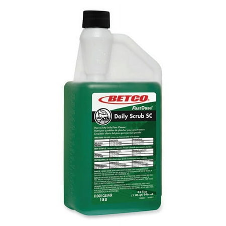 Betco Cleaner  Floor Daily Scrub  Sc  1 Qt  6 Count