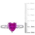 thumbnail image 2 of Everly Women's Created Sapphire Sterling Silver Ring, 2 of 7