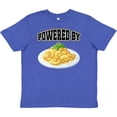thumbnail image 3 of Inktastic Powered by Macaroni and Cheese Youth T-Shirt, 3 of 5